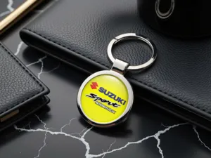 Suzuki Coach Keychain Designer High-Quality Metal